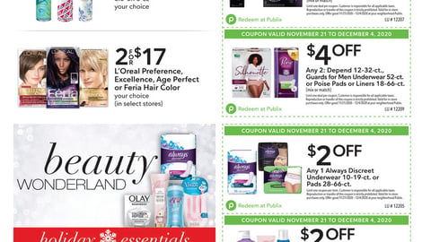 Publix P&G 'Beauty Wonderland' Feature
